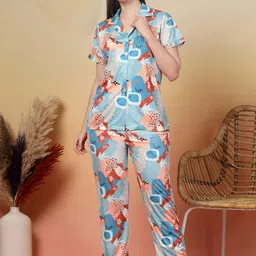 ETC Women Printed Night suit-image-17
