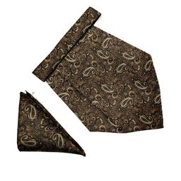Paisley Design Cravats & Pocket Square Combo-image-14