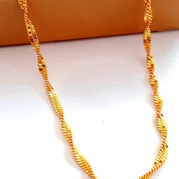 Nawab Collection Unisex Gold Necklace and Chains-image-73