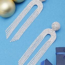 KPOP Contemporary Drop Earrings-35