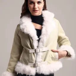 iki chic Women Open Front Jacket-25