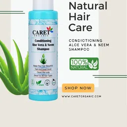 CARET ORGANIC Set Of 5 Conditioning Dandruff Control Shampoo-100ml Each image 5