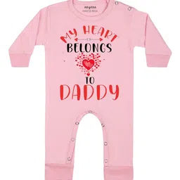 Arvesa My Heart Belongs To Daddy Printed Bodysuit-picture-12