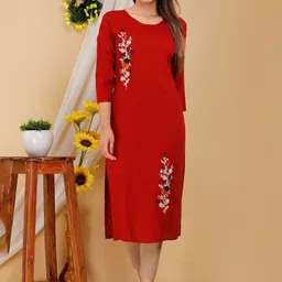 Mehsoos Women Embroidered Thread Work Kurta-30