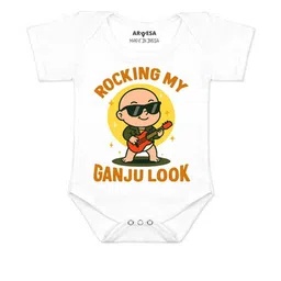 arvesa Rocking My Ganju Look Printed Romper-picture-36