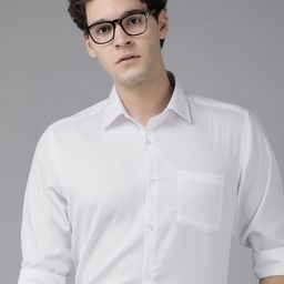 Van Heusen Pure Cotton Checked Formal Shirt-image-71