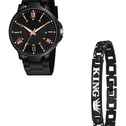 Gopal Shopcart Unisex Printed Analogue Watch Comes With Bracelet - 3Kan 1016 NEW PU K-image-32