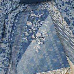 Soch Floral Printed Linen Unstitched Dress Material-image-70