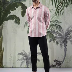 Stylecast X Kotty Men Comfort Pinstripes Striped Casual Shirt-image-84