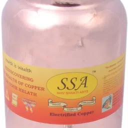 Handmade Pure Copper Plane Water Pot/Tank Capacity = 8 Litres C-568B 8 L Drum-image-43