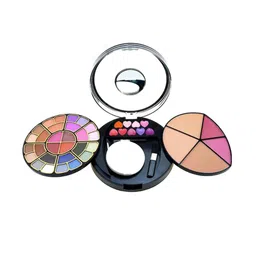 A.D.S 28 Eye Shadow, 3 Compact, 2 Blusher, 9 Lip Color, Mirror & Puff Makeup Kit -44g-21