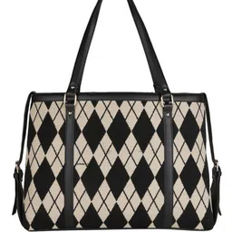 MINI WESST Women Abstract Printed Structured Handheld Bag-29