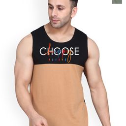 SLOWLORIS 2-Pcs Printed Combed Cotton Gym Vests VSL26 CMB(CHS BLACKRUST)(OVRTNK LGTGREEN)-image-84