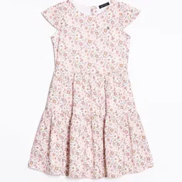 Allen Solly Junior Girls A-Line Floral Dress-image-33