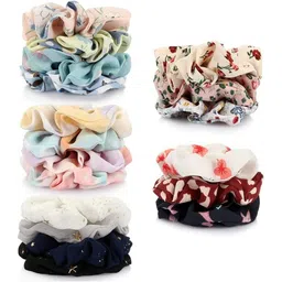 DN ENTERPRISES Women Set of 12 Assorted Ponytail Holders-image-95