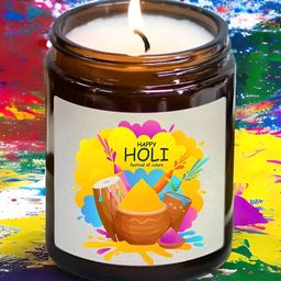 Aromatic Fables Brown 1 pieces Jar Candle-image-30