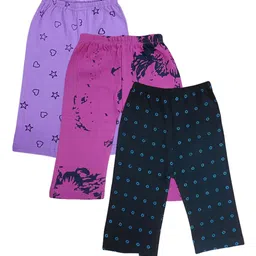 BAESD Infants Pack Of 3 Printed Mid-Rise Track Pant-25