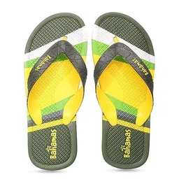 Bahamas Men Colourblocked Rubber Thong Flip-Flops-image-27