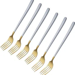Stainless Steel Dinner Forks Table Forks Set Long Handle Forks for Buffet Forks Stainless Steel Serving Fork Set-17
