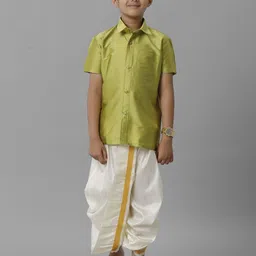 Ramraj Boys Shirt with Dhoti Pants-image-74
