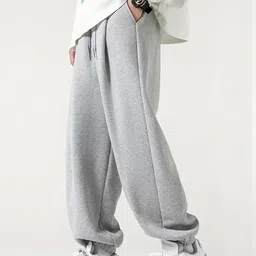 Imsa Moda Men Grey Track Pants-image-31