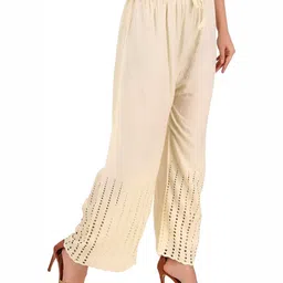 MIXFIT Women Embroidered Relexed Fit Trousers-picture-39