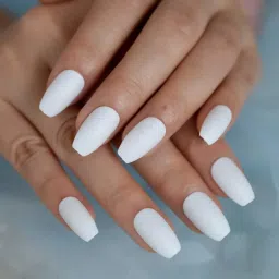 vulpix Reusable 100 TIps Artificial Nails with glue & Stainless Steel 7in1 Manicure Tool kit image 2