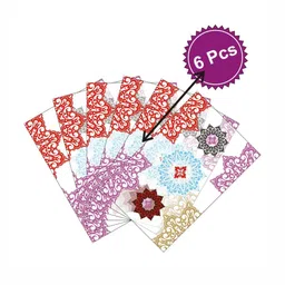 LooMantha Purple 6 pieces Floral Printed Table Placemats-image-30