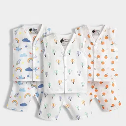 Orange Sugar Unisex Kids Printed Shorts-image-71