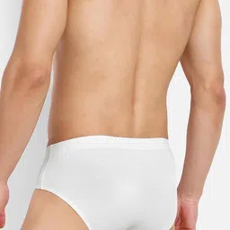 LOGGERHEAD Pack Of 2 Mid-Rise Basic BriefsLHCB001-ANTHRA-WHITE image 3