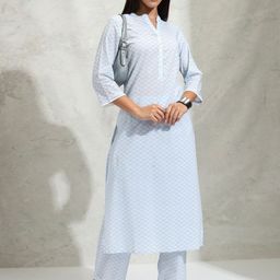 Vishudh Women Ethnic Motifs Printed Kurta-image-87