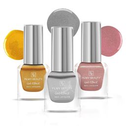 FILMY BEAUTY Set Of 3 High Gloss Gel Effect Nail Lacquer - 10 ml Each-image-41