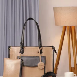 Bagsy Malone Animal Textured PU Structured Tote Bag-9