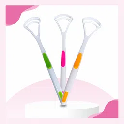 Nurpi Set Of 3 Plastic Formula Tongue Cleaner-50