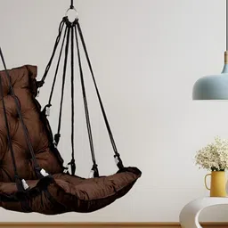 Swingzy Brown Hammock Hanging Swing Chair-29