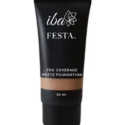 Iba Festa Pro Coverage Matte Foundation With Vitamin E - 30 ml - Natural 03-32