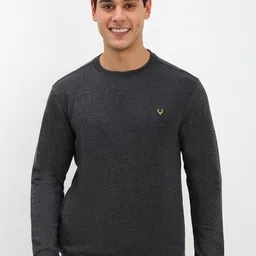 Allen Solly Men Solid Sweatshirt-picture-34