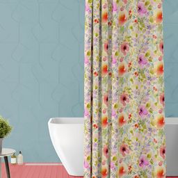 ArtzFolio Single Piece Waterproof Polyester Shower Curtain-image-67