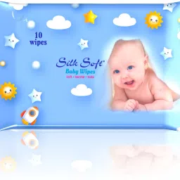 Baby wet wipes 10 pulls without lid PACK OF 8-4