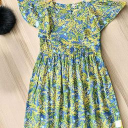 BAESD Floral Print Fit & Flare Dress-16