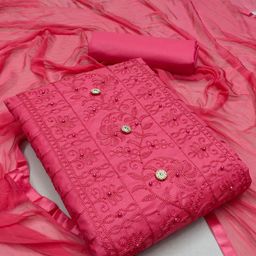 Suha Unstitched Dress Material-image-106