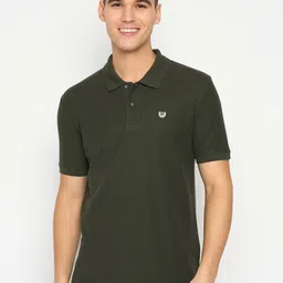 Duke Men Solid Polo Collar Cotton Slim Fit T-shirt-picture-41