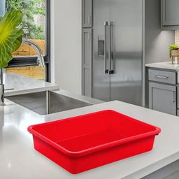Kuber Industries Red Rectangular Organizers-57