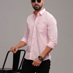 BS BLUE SQUAD Men India Slim Fit Spread Collar Solid Casual Shirt-image-81
