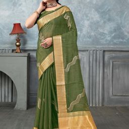 Varanga Woven Design Zari Tissue Saree-picture-2