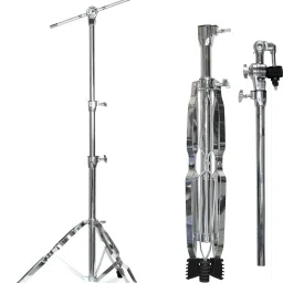 SP-CS-H-A Double-Braced Cymbal Stand Tripod Boom Stand Cymbal Stand Adjustable Cymbal Stand-7