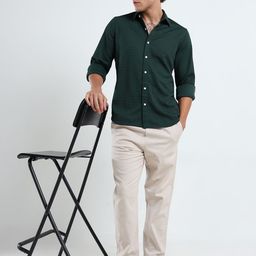 MOHICANS Textured Spread Collar Shirt-picture-38