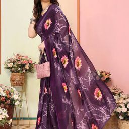 Moda Rapido Women Floral Printed Saree-picture-33