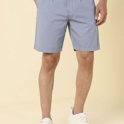 Allen Solly Men Solid Regular Fit Mid-Rise Shorts-image-53