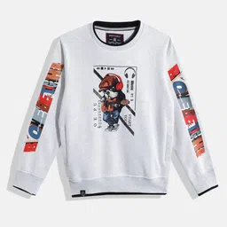Monte Carlo Boys Graphic Printed Sweatshirt-picture-1